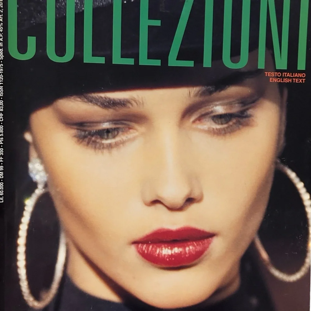 Vintage Y2K Collezioni Magazine #77 Autumn/Winter 2000 Designer Runway Fashion